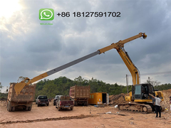 Arma telescópica de excavadora de 14 o 16 metros para excavadora de 200 metros CAT320 CAT330