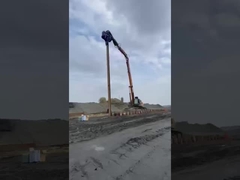 excavadora de empuje de pila para el CAT330