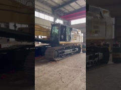 Excavadora de gran longitud que conduce el brazo del boom