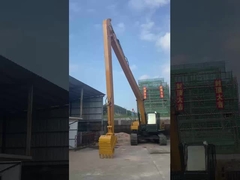 Excavadora robusta y versátil de frente largo con una configuración de enlace Q345B Q690D