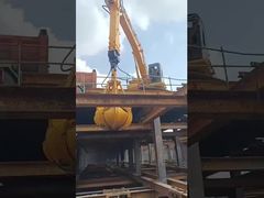 Una mirada más cercana: Profundidad de excavación de 30 m Brazo telescópico de excavadora de 35 dientes para certificación CE de servicio pesado